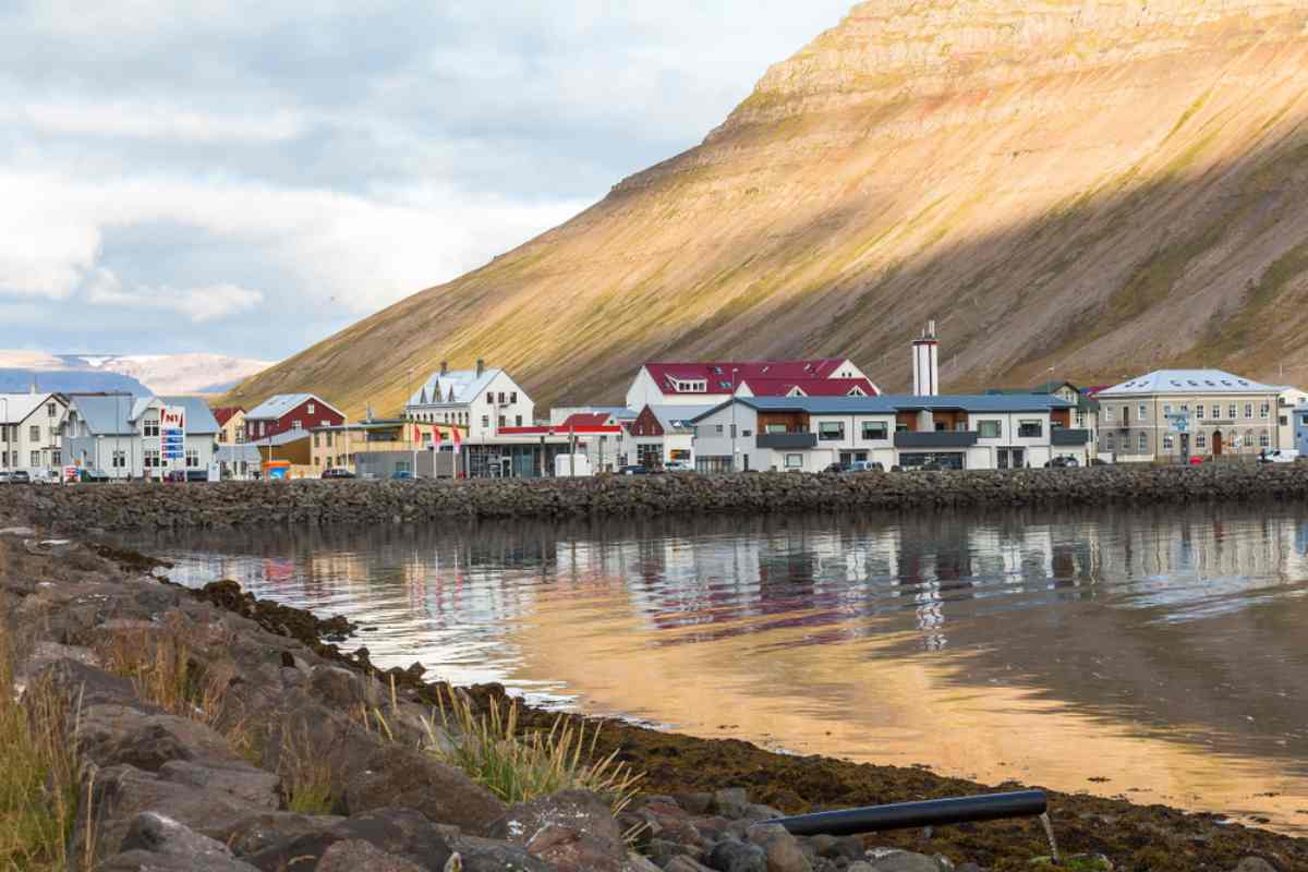 Isafjordur town views