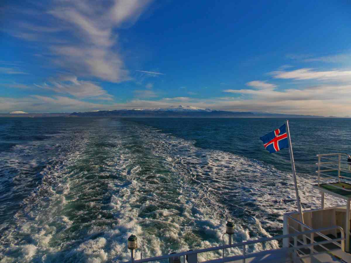 iceland ferry routes map