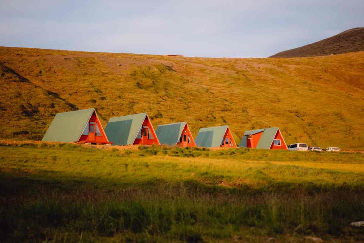 Mountia cottages accomodation in Iceland's highland
