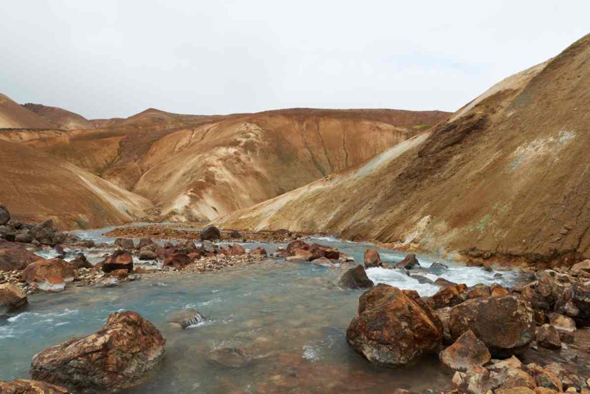 Geothermal area of Kerlingarfjoll