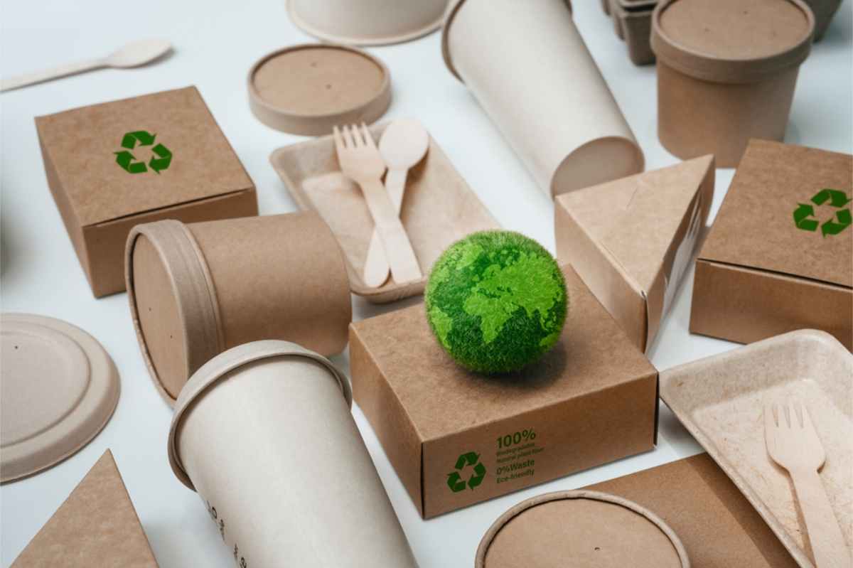 Sustainable packaging for portable food