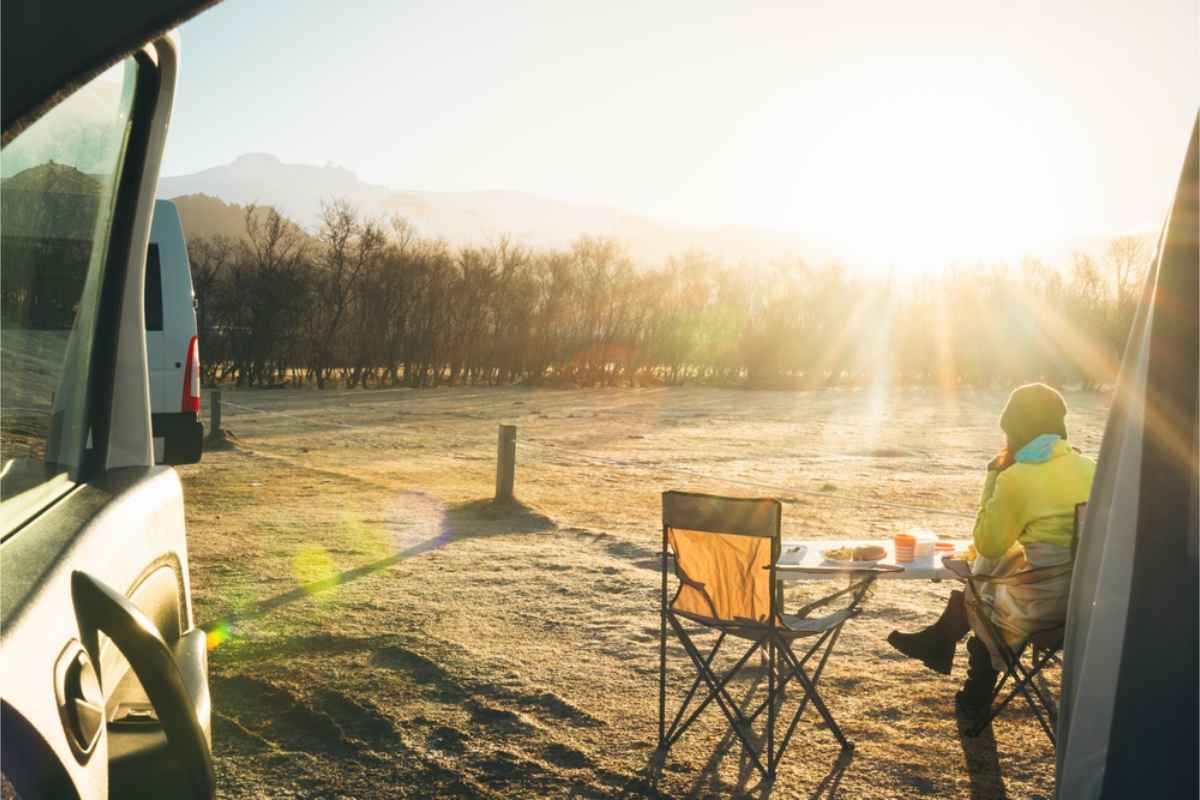 Golden circle camping options, Iceland