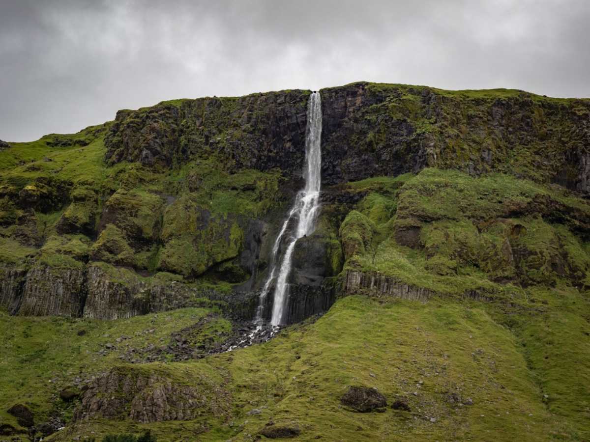 Bjarnafoss Waterfall
