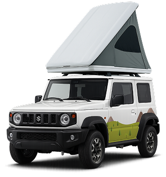 Suzuki Jimny 4x4 Roof Tent (manual)