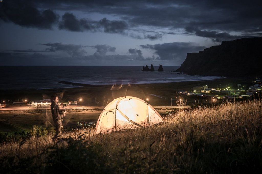 Iceland's campsite: Vik