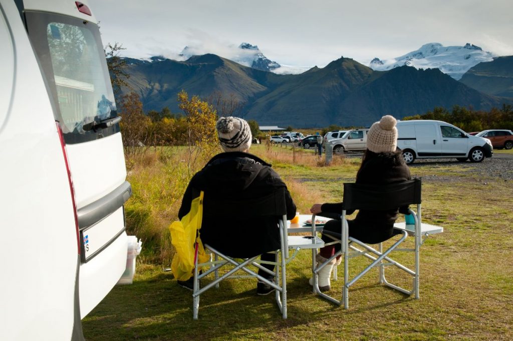 Open all year campsites in Iceland