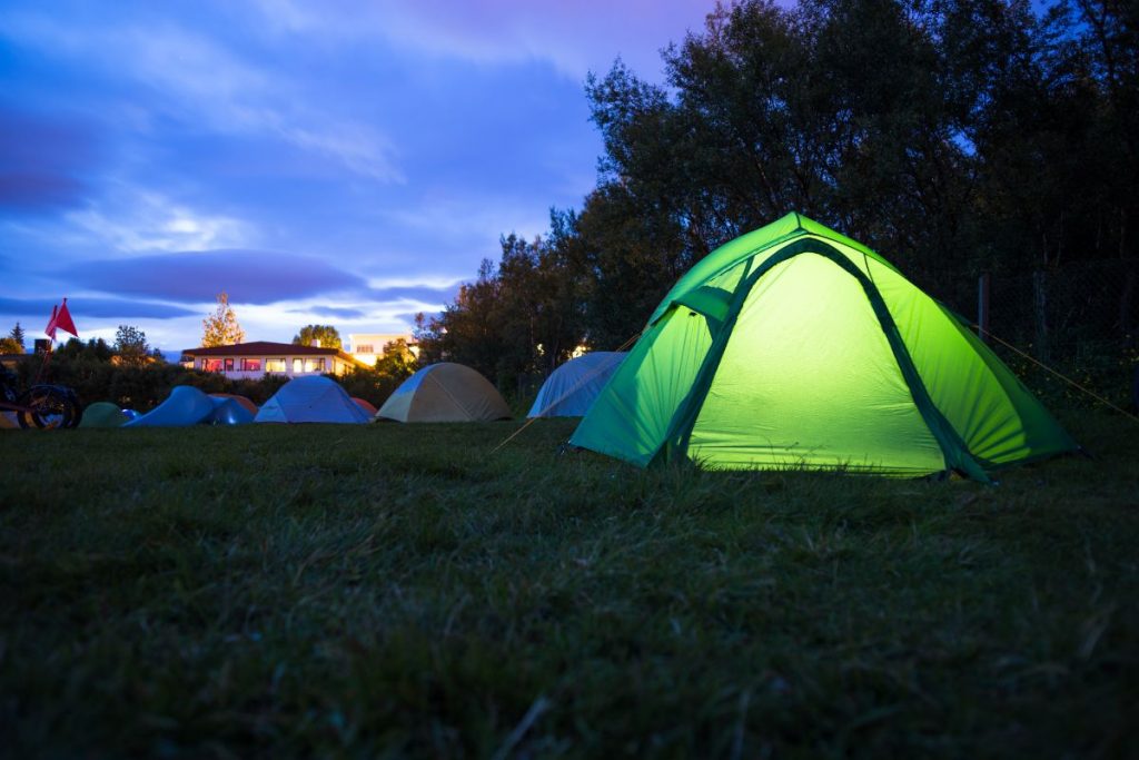 Reykjavik campsite, Iceland